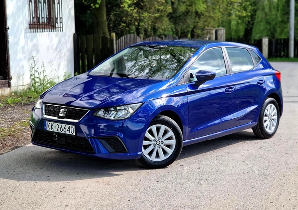 Seat Ibiza cena 42500 przebieg: 21000, rok produkcji 2018 z Kraków małe 667